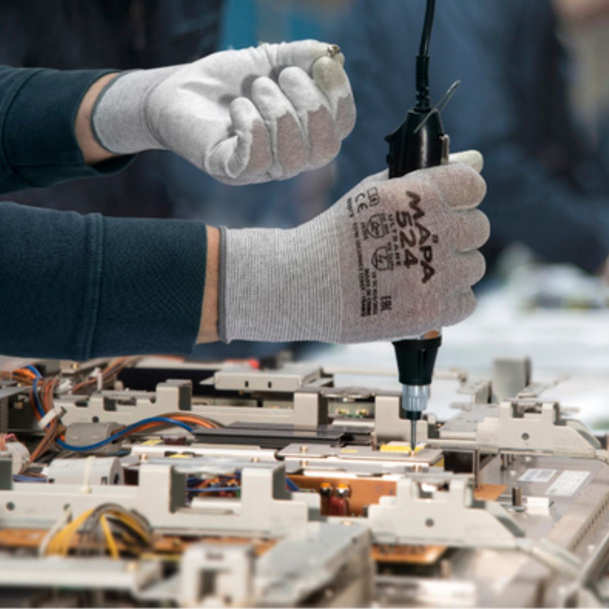 Guante de Seguridad Antiestatico Mapa Ultrane 524