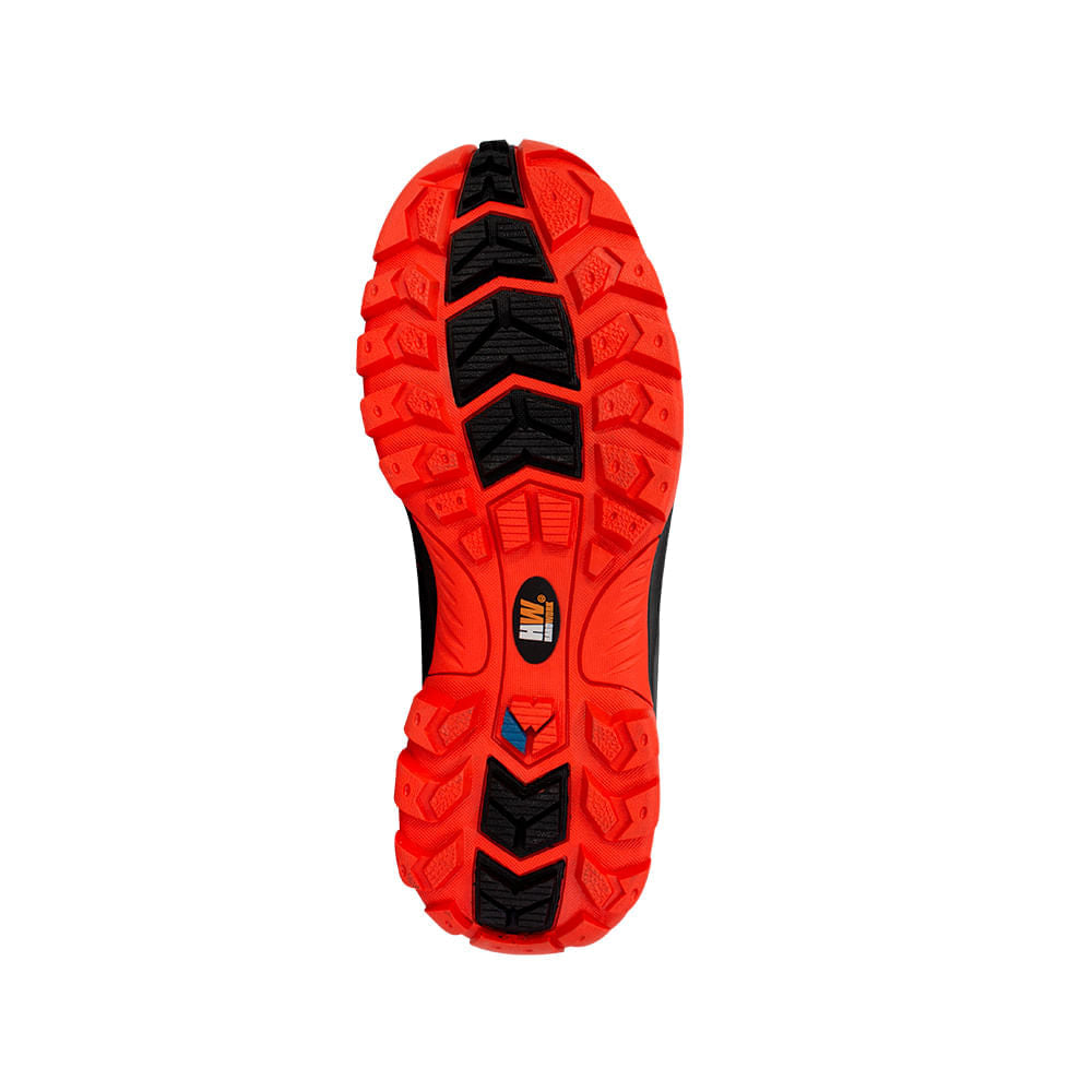 Botín Outdoor Bering Rojo High HW Certificado