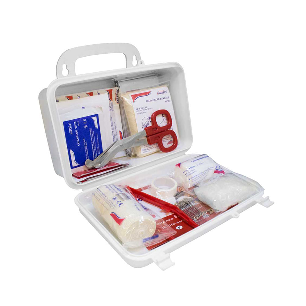 Botiquín de emergencias equipado para 10 personas