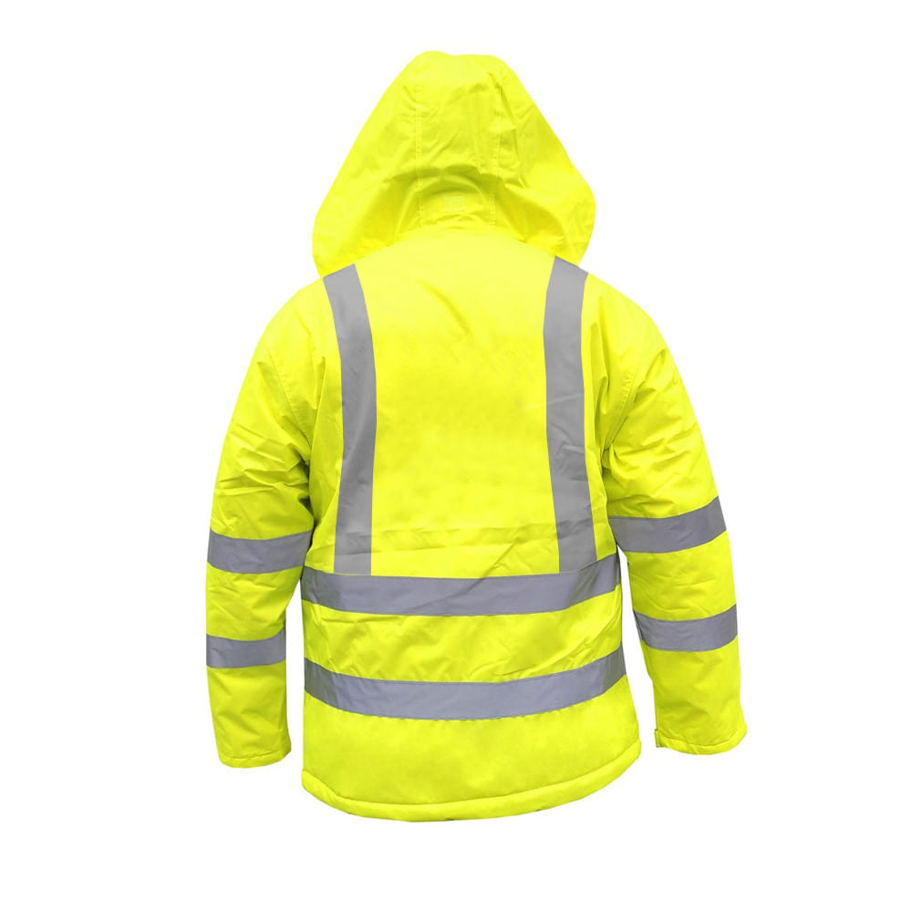 Parka alta visibilidad Vial Amarilla Fluor