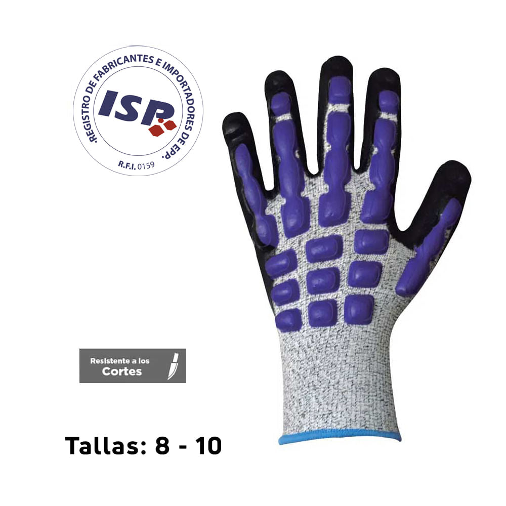 Guante de Seguridad Anti Corte Multi Flex Eagle J322