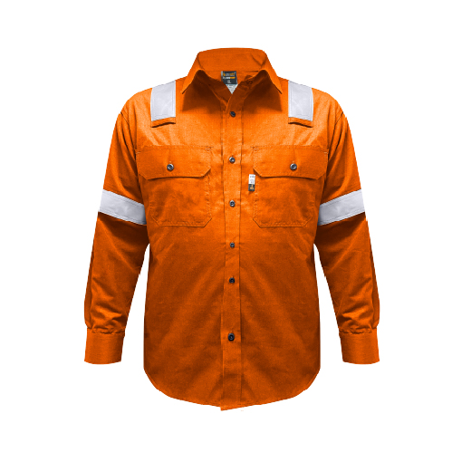 Camisa Ignífuga NFPA Naranjo HW Tarasafe