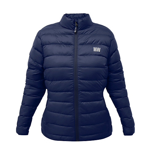 Parka Pluma Pullay Pro Mujer Azul