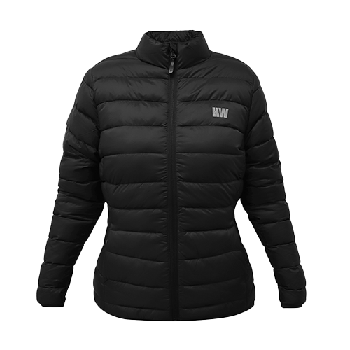 Parka Pluma Pullay Pro Mujer Negra