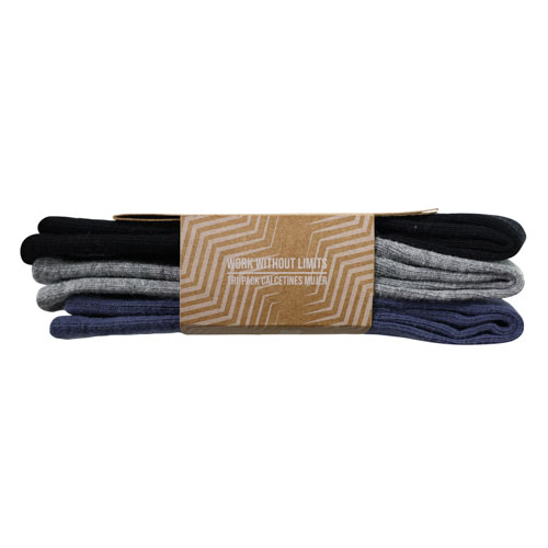 Tripack Calcetines HW Algodón Mujer