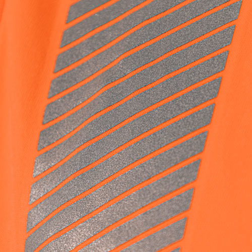 Polera Reflectiva HW Naranjo Fluor Manga Larga