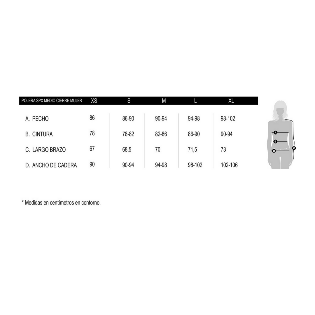 Polera Dry Fit Manga Larga Lima Mujer HW