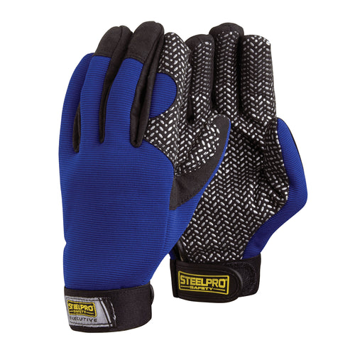 Guante de Seguridad Antideslizante Azul Steelpro