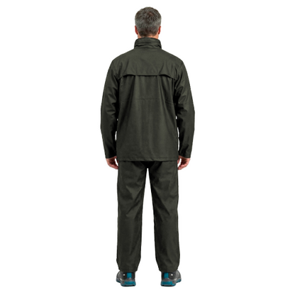 Traje Pu/pvc Alaska Verde Petroleo