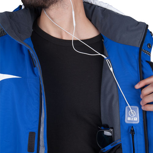 Parka HW Aspen con Recco Hombre Azulina Certificada