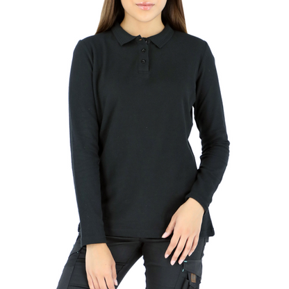 Polera Pique Mujer Quebec Manga Larga