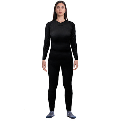 Conjunto Interior HW Patagonia Spandex Mujer Negro