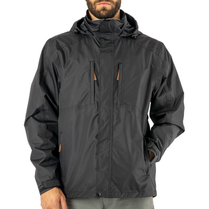 Parka Desmontable Quebec Ottawa 3 en 1 Negro