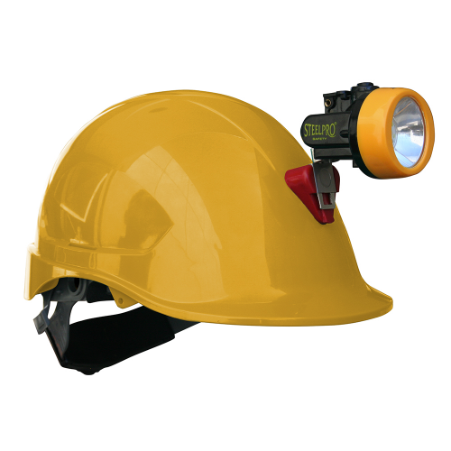 Casco MTA ABS / Portalámpara Amarillo