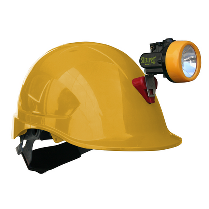 Casco MTA ABS / Portalámpara Amarillo