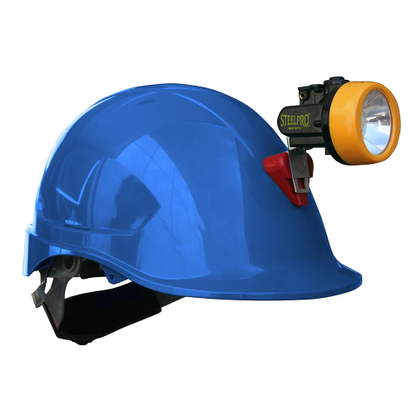Casco MTA ABS / Portalámpara Azul