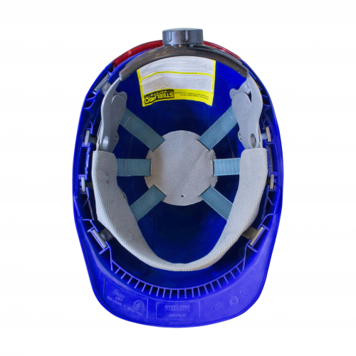 Casco MTA ABS / Portalámpara Azul