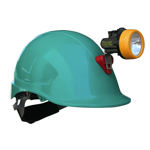 Casco MTA ABS / Portalámpara Verde