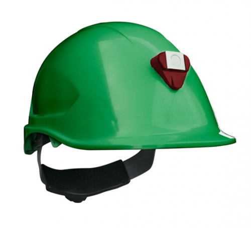 Casco MTA ABS / Portalámpara Verde