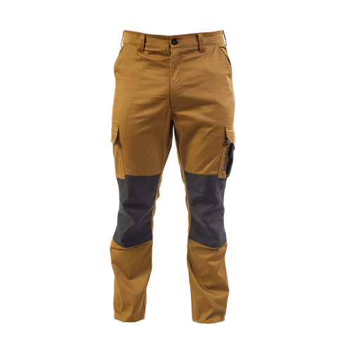 Pantalón Cargo HW Dakota Spandex Camel