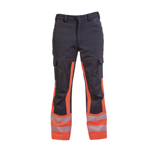 Pantalón Softshell HW Oklan Rojo Fluor
