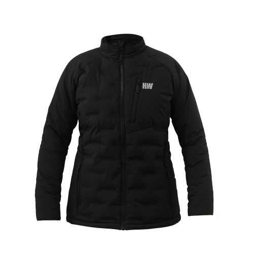 Parka Insulada HW Explorer S/ Gorro Mujer Negra