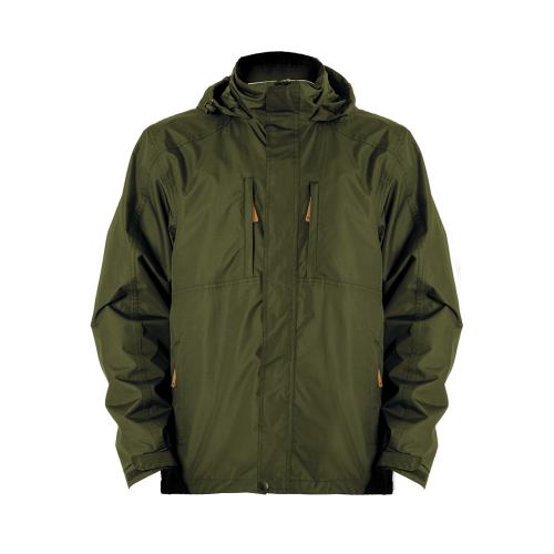 Parka Desmontable Quebec Ottawa 3 en 1 Verde Oliva