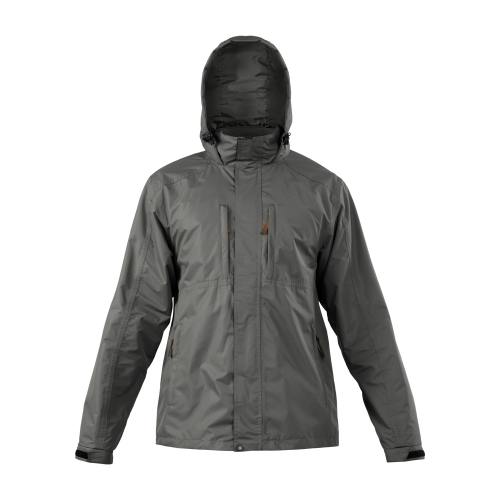 Parka Desmontable Quebec Ottawa 3 en 1 Mujer Gris