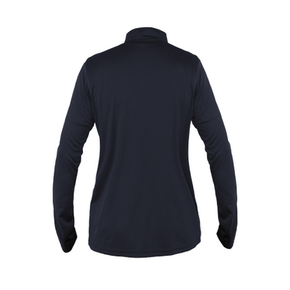 Polera Quebec Half-zip Mujer Azul Marino