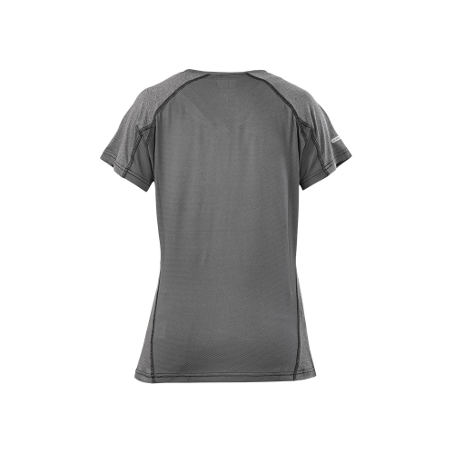 Polera Dry Fit HW SPX Manga Corta Mujer Carbon Grey