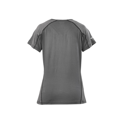Polera Dry Fit HW SPX Manga Corta Mujer Carbon Grey