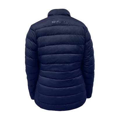 Parka Pluma Pullay Pro Mujer Azul