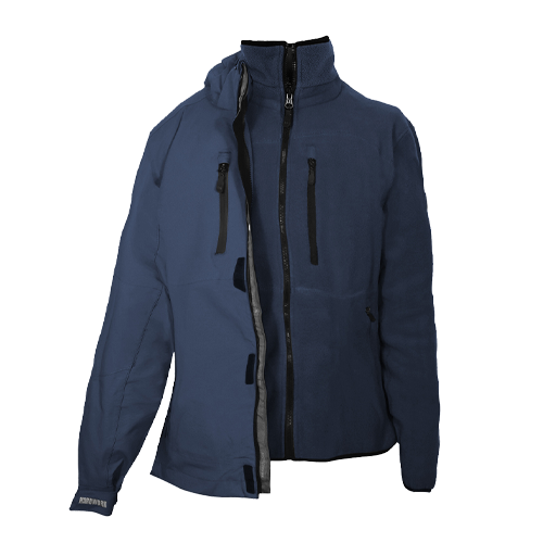Parka Desmontable HW Reno 3 en 1 Mujer Deep Blue