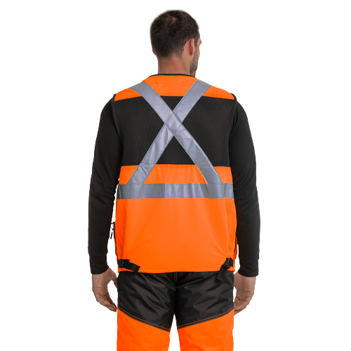 Chaleco Geólogo Alaska Xpert Hombre Naranjo