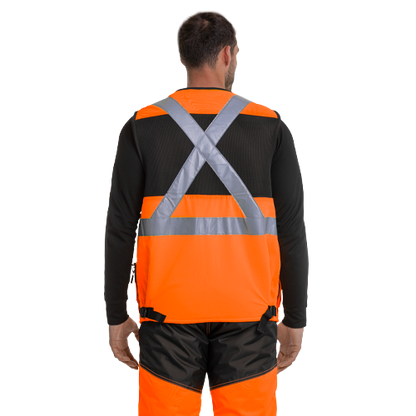 Chaleco Geólogo Alaska Xpert Hombre Naranjo