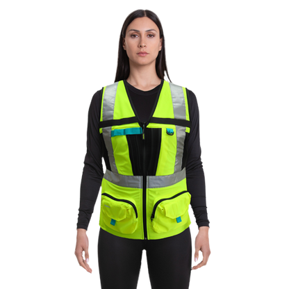 Chaleco Geólogo Alaska Xpert Mujer Amarillo