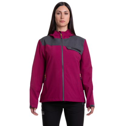 Hardshell HW Norway Mujer Burdeo