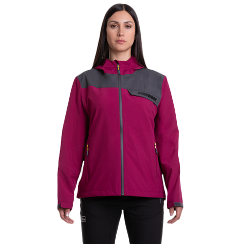 Hardshell HW Norway Mujer Burdeo