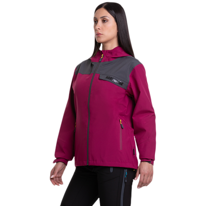 Hardshell HW Norway Mujer Burdeo