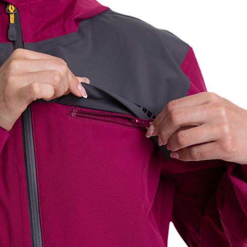 Hardshell HW Norway Mujer Burdeo