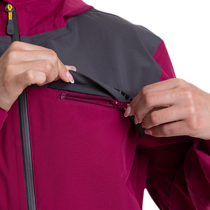 Hardshell HW Norway Mujer Burdeo