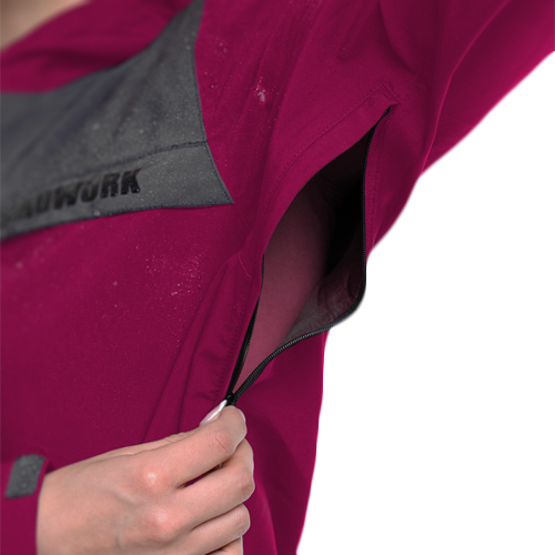 Hardshell HW Norway Mujer Burdeo