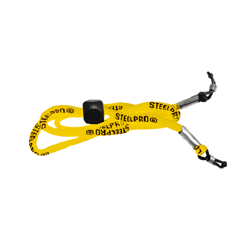 Cordón Ajustable Amarillo con Logo Steelpro 60 CM