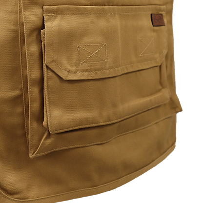 Chaleco Geólogo Gabardina Quebec Camel