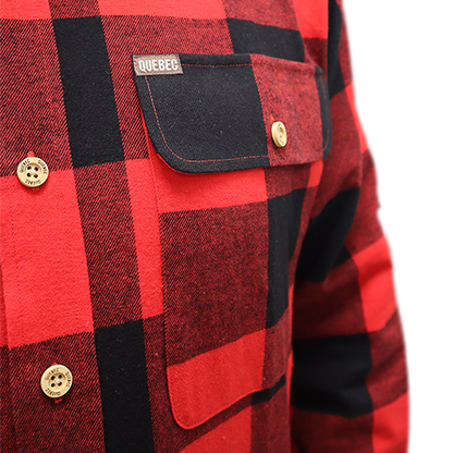 Camisa Quebec Roble Rojo