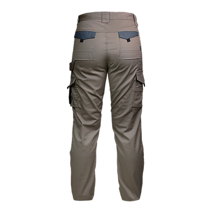 Pantalón Cargo HW Dakota Spandex Mujer Café