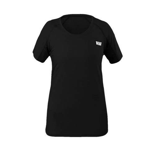 Polera Dry Fit HW SPX Manga Corta Mujer Black