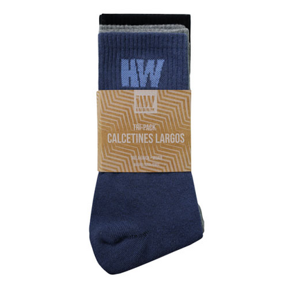 Tripack Calcetines HW Algodón Mujer