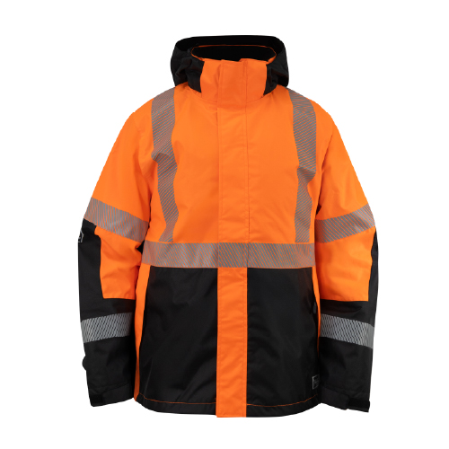 Parka Reflectiva HW Skorpio 3 en 1 Naranjo Fluor
