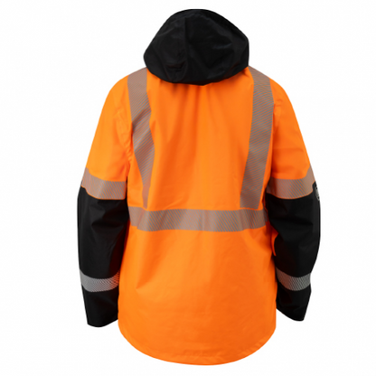 Parka Reflectiva HW Skorpio 3 en 1 Naranjo Fluor